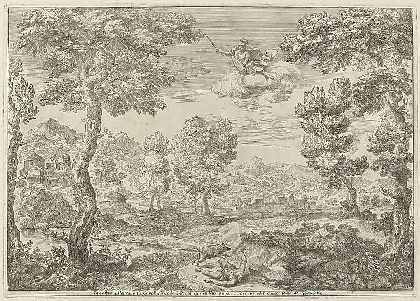 Mars's Revenge on Adonis, 1696. Creator: Crescenzio Onofri