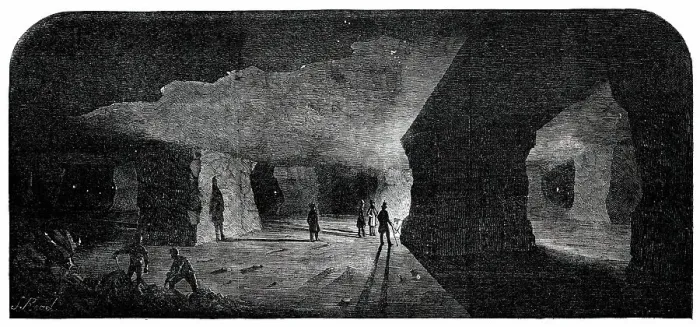 Framed Print : The Marston Salt-Pit, 1850. Creator:s Read Framed Print : The Marston Salt-Pit, 1850. Creator:s Read