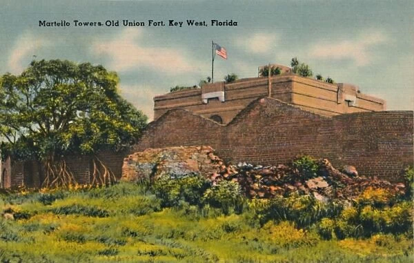 Martello Towers Old Union Fort, Key West, Florida, c1940s