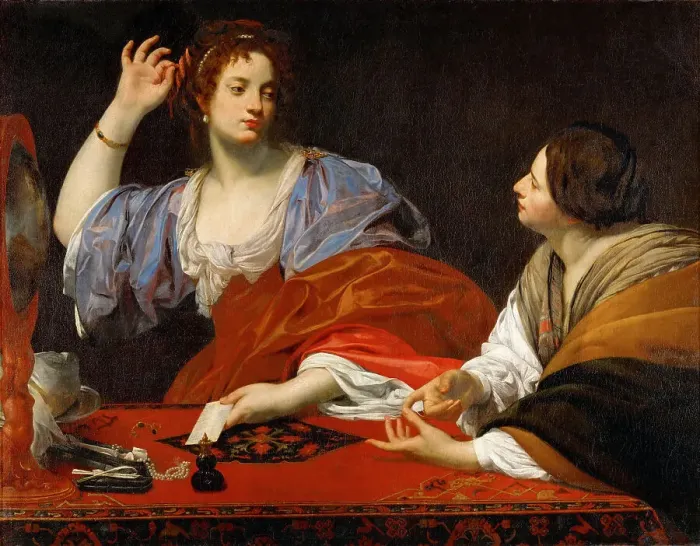 Framed Print : Martha Blames her Vain Sister Mary Magdalene Framed Print : Martha Blames her Vain Sister Mary Magdalene
