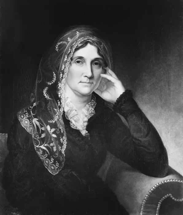 Framed Print : Martha Stewart Wilson, 1814. Creator: James Peale Framed Print : Martha Stewart Wilson, 1814. Creator: James Peale