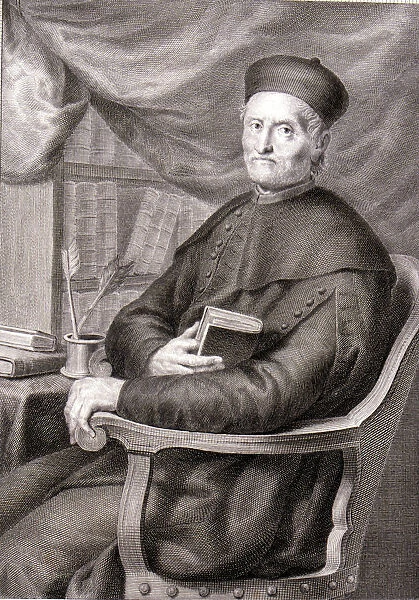 Martin de Azpilicueta (1492-1586), theologian and Spanish mercantilist, engraving