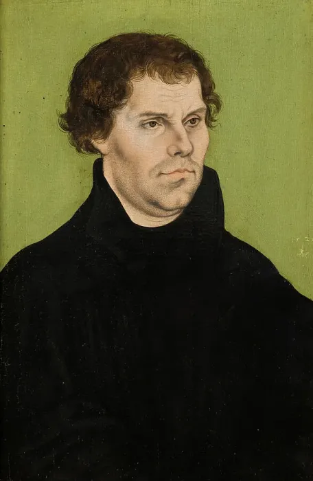 Framed Print : Martin Luther (1483-1546), 1526. Creator: Lucas Cranach the Elder Framed Print : Martin Luther (1483-1546), 1526. Creator: Lucas Cranach the Elder