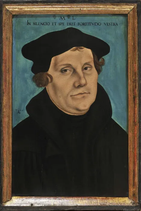 Framed Print : Martin Luther Framed Print : Martin Luther