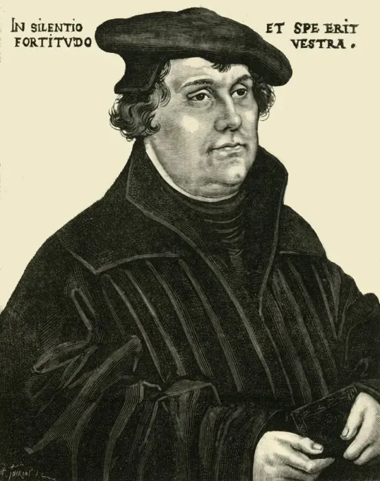 Framed Print : Martin Luther, c1520-1530, (1890). Creator: Unknown
