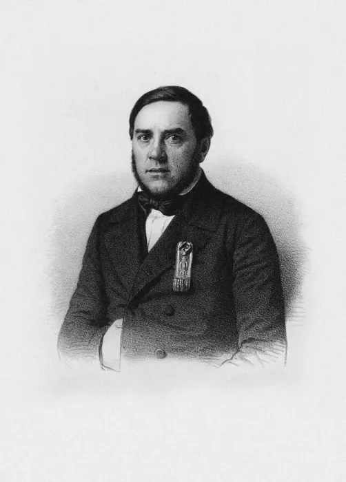 Framed Print : Martin Nadaud (1815-1898), 1849. Creator: Anonymous Framed Print : Martin Nadaud (1815-1898), 1849. Creator: Anonymous