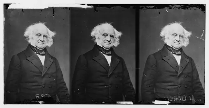 Framed Print : Martin Van Buren, ex-pres of U. S. ca. 1860-1862. Creator: Unknown Framed Print : Martin Van Buren, ex-pres of U. S. ca. 1860-1862. Creator: Unknown
