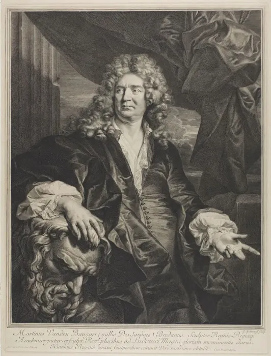 Framed Print : Martin Vanden Bogaert Desjardins, 1698. Creator: Gerard Edelinck Framed Print : Martin Vanden Bogaert Desjardins, 1698. Creator: Gerard Edelinck