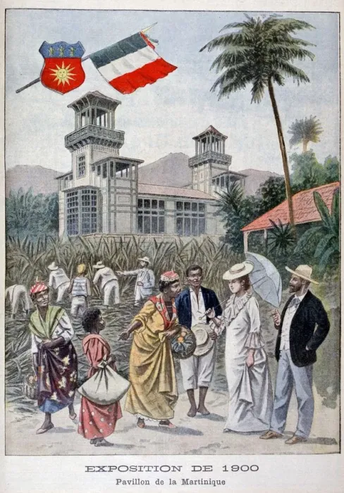 Framed Print : The Martinique pavilion at the Universal Exhibition of 1900, Paris, 1900 Framed Print : The Martinique pavilion at the Universal Exhibition of 1900, Paris, 1900