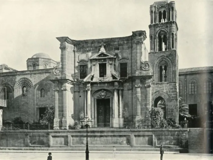 Framed Print : The Martorana, (Santa Maria Dell Ammiraglio), Palermo, 1906. Creator: Unknown Framed Print : The Martorana, (Santa Maria Dell Ammiraglio), Palermo, 1906. Creator: Unknown