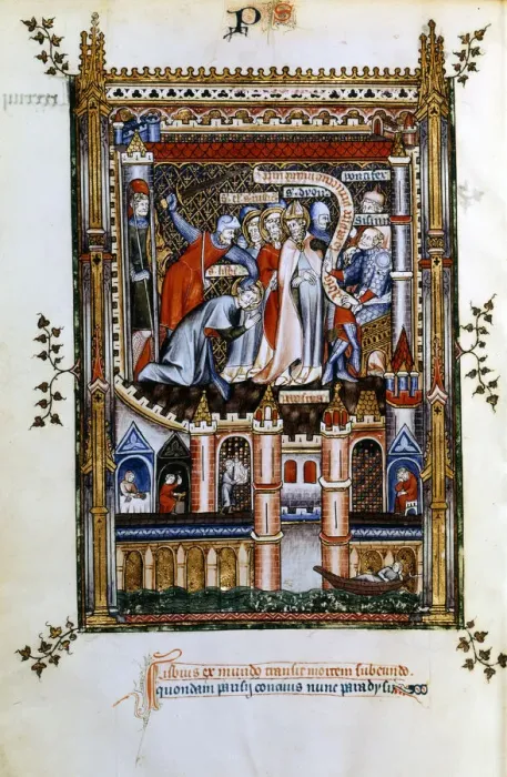 Framed Print : The martyrdom of Lisbius, 1317 Framed Print : The martyrdom of Lisbius, 1317