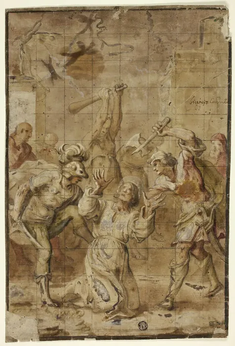 Framed Print : Martyrdom of a Saint, 1626 / 32. Creator: Workshop of Vicencio Carducho Italian, 1570-1638 Framed Print : Martyrdom of a Saint, 1626 / 32. Creator: Workshop of Vicencio Carducho Italian, 1570-1638
