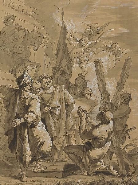 Martyrdom of Saint Andrew, 18th century. Creator: Francesco Fontebasso
