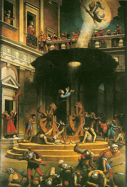 The Martyrdom of Saint Catherine of Alexandria, 1530-1540. Artist: Bugiardini, Giuliano (1475-1554)