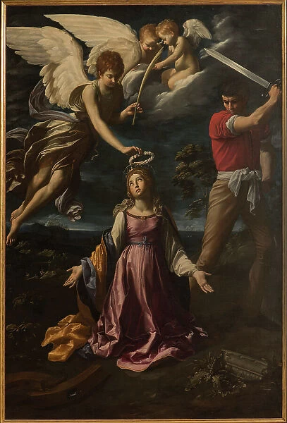 The Martyrdom of Saint Catherine of Alexandria, 1605-1606. Creator: Reni, Guido (1575-1642)