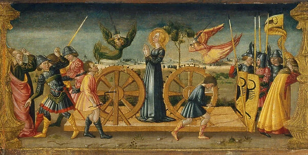 The Martyrdom of Saint Catherine. Artist: Neri di Bicci (1418-1492)