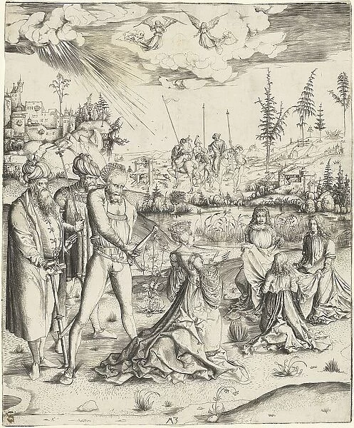 The Martyrdom of Saint Catherine, c. 1500. Creator: Master MZ