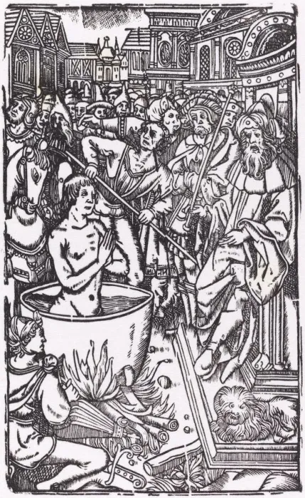Framed Print : The Martyrdom of a Saint. Creator: Unknown Framed Print : The Martyrdom of a Saint. Creator: Unknown