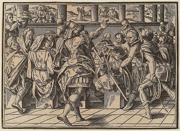 The Martyrdom of Saint James (?), published 1630. Creator: Christoph Maurer
