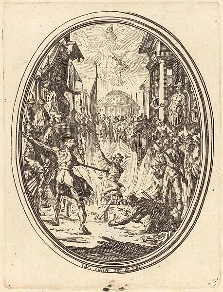The Martyrdom of Saint Lawrence. Creator: Jacques Callot