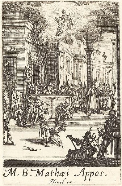 The Martyrdom of Saint Matthew, c. 1634  /  1635. Creator: Jacques Callot