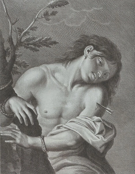 The Martyrdom of Saint Sebastian, ca. 1796. Creators: Cosimo Colombini, Carlo Bozzolini
