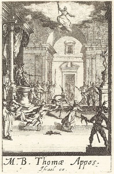 The Martyrdom of Saint Thomas, c. 1634  /  1635. Creator: Jacques Callot