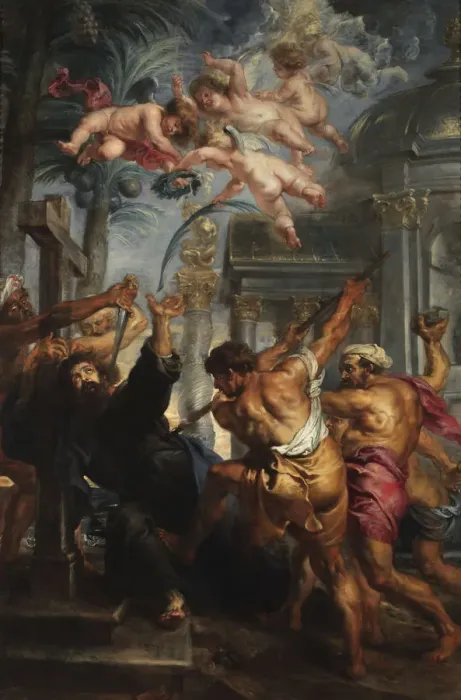 Framed Print : The Martyrdom of Saint Thomas, ca 1637 Framed Print : The Martyrdom of Saint Thomas, ca 1637
