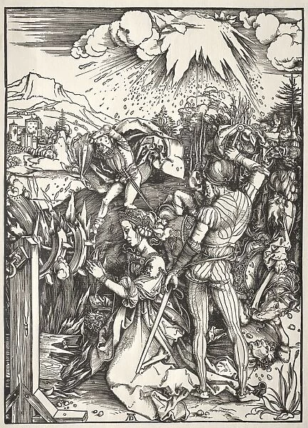 The Martyrdom of St. Catherine. Creator: Albrecht Dürer (German, 1471-1528)
