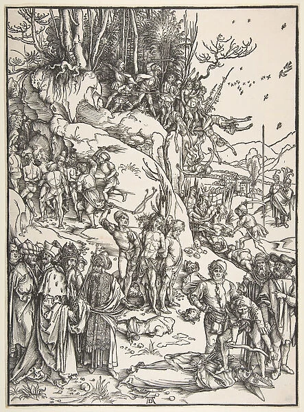 Martyrdom of the Ten Thousand. n. d. Creator: Albrecht Durer
