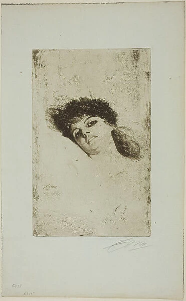 Mary, 1884. Creator: Anders Leonard Zorn