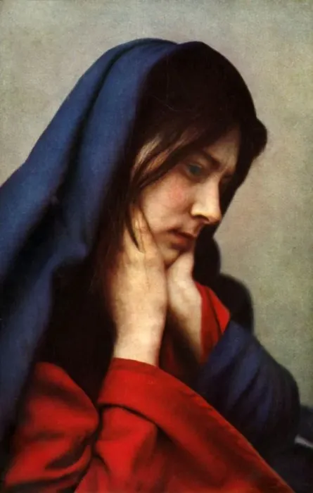 Framed Print : Mary, 1922. Creator: Henry Traut Framed Print : Mary, 1922. Creator: Henry Traut