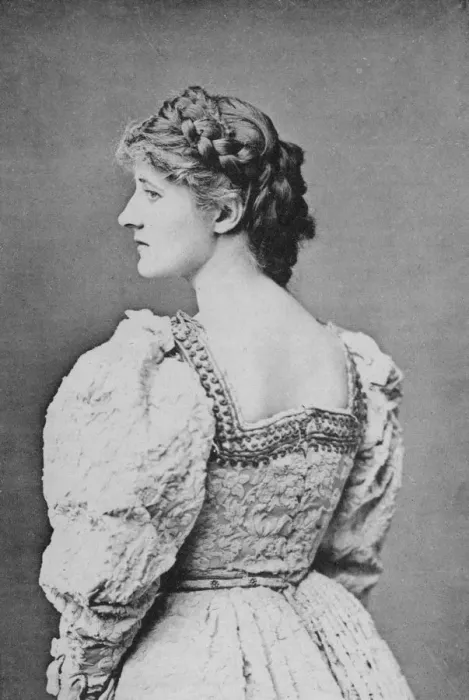 Framed Print : Mary Anderson, American actress, 1887. Artist: Ernest Barraud Framed Print : Mary Anderson, American actress, 1887. Artist: Ernest Barraud