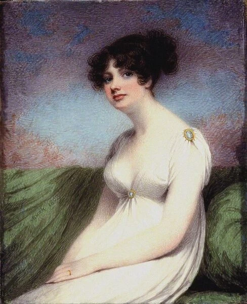 Mary Anne Clarke, nee Thompson (1776-1852). Artist: Anonymous