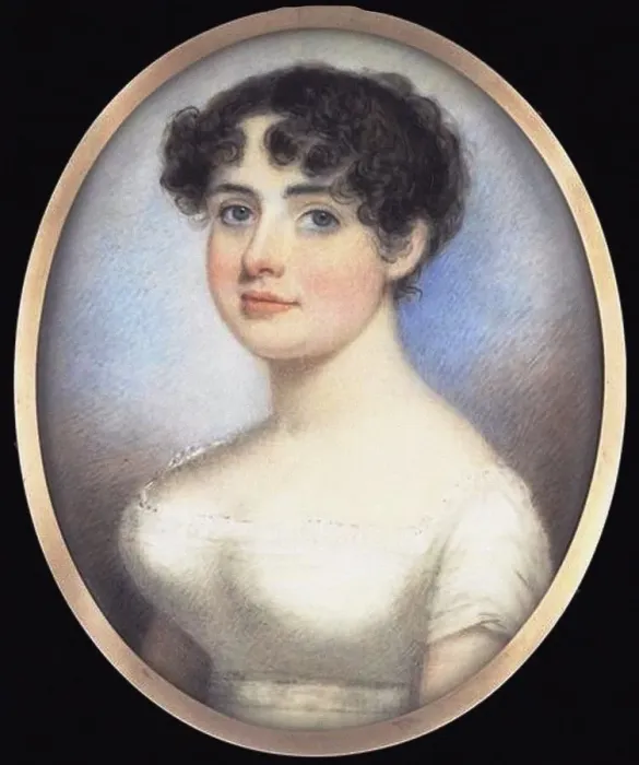 Framed Print : Mary Anne Clarke, nee Thompson (1776-1852), c. 1810. Artist: Anonymous Framed Print : Mary Anne Clarke, nee Thompson (1776-1852), c. 1810. Artist: Anonymous