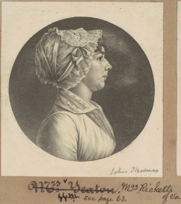Framed Print : Mary Barr Ricketts, c. 1805. Creator: Charles Balthazar Julien Fé Framed Print : Mary Barr Ricketts, c. 1805. Creator: Charles Balthazar Julien Fé