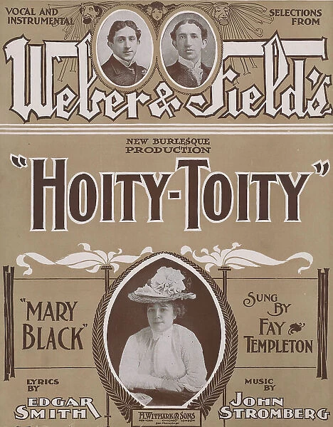 Mary Black, 1901. Creator: Unknown