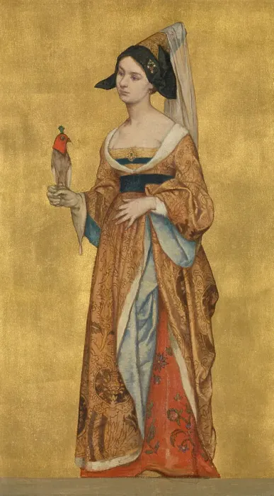 Framed Print : Mary of Burgundy, 1889. Creator: Albrecht De Vriendt Framed Print : Mary of Burgundy, 1889. Creator: Albrecht De Vriendt