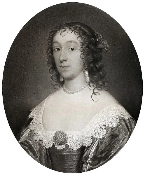 Mary Cromwell, Countess Fauconberg, third daughter of Oliver Cromwell, 17th century, (1899)