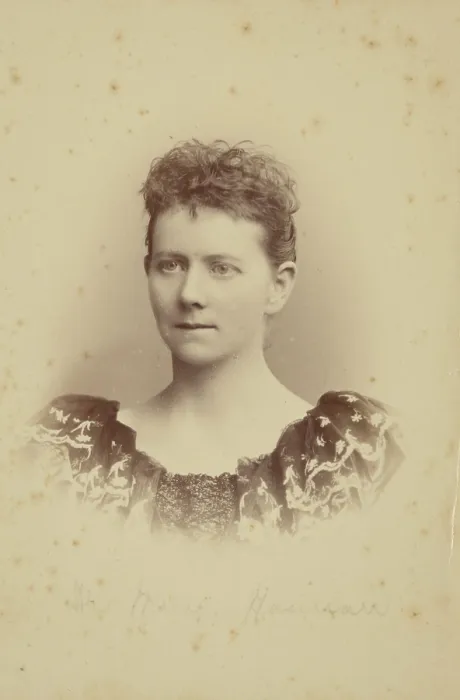 Framed Print : Mary Hannan, c1880s. Creator: Simla Cowell Framed Print : Mary Hannan, c1880s. Creator: Simla Cowell