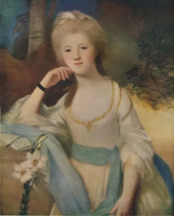Framed Print : Mary Hatfield, c1828, (1920). Creator: J Wright Framed Print : Mary Hatfield, c1828, (1920). Creator: J Wright