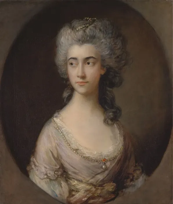 Framed Print : Mary Heberden, ca. 1777. Creator: Thomas Gainsborough Framed Print : Mary Heberden, ca. 1777. Creator: Thomas Gainsborough