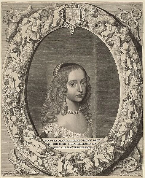 Mary I Stuart, 1643. Creator: Jonas Suyderhoef