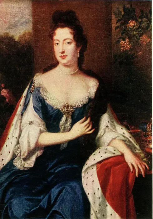 Framed Print : Mary II, (c1911). Creator: Unknown Framed Print : Mary II, (c1911). Creator: Unknown