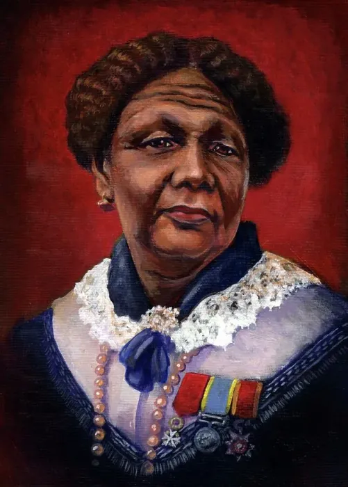 Framed Print : Mary Jane Seacole, (2013). Artist: Karen Humpage Framed Print : Mary Jane Seacole, (2013). Artist: Karen Humpage