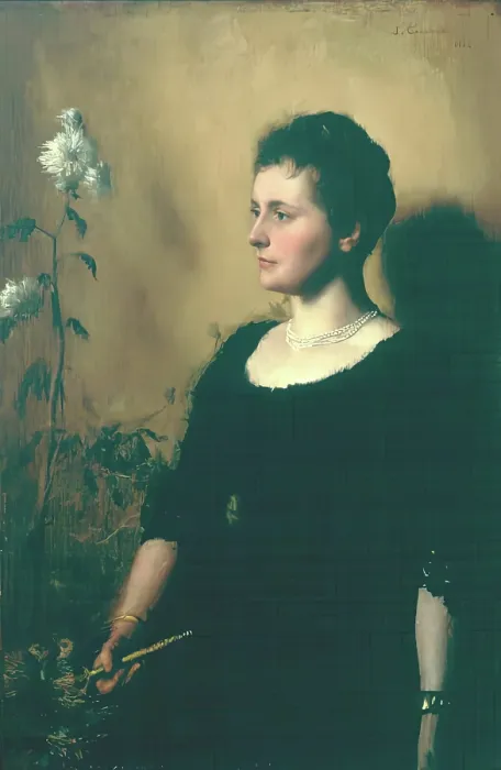 Framed Print : Mary Livesey Forbes, 1884. Creator: James Cadenhead Framed Print : Mary Livesey Forbes, 1884. Creator: James Cadenhead
