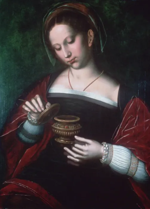 Framed Print : Mary Magdalene, c1500-1550. Artist: Ambrosius Benson Framed Print : Mary Magdalene, c1500-1550. Artist: Ambrosius Benson