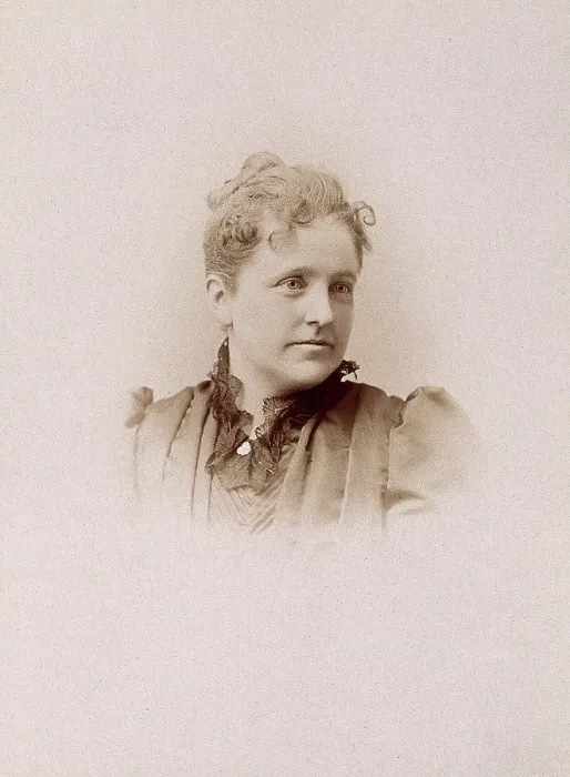 Framed Print : Mary Meigs Power, 1891. Creator: Edwin Rodney Curtiss Framed Print : Mary Meigs Power, 1891. Creator: Edwin Rodney Curtiss