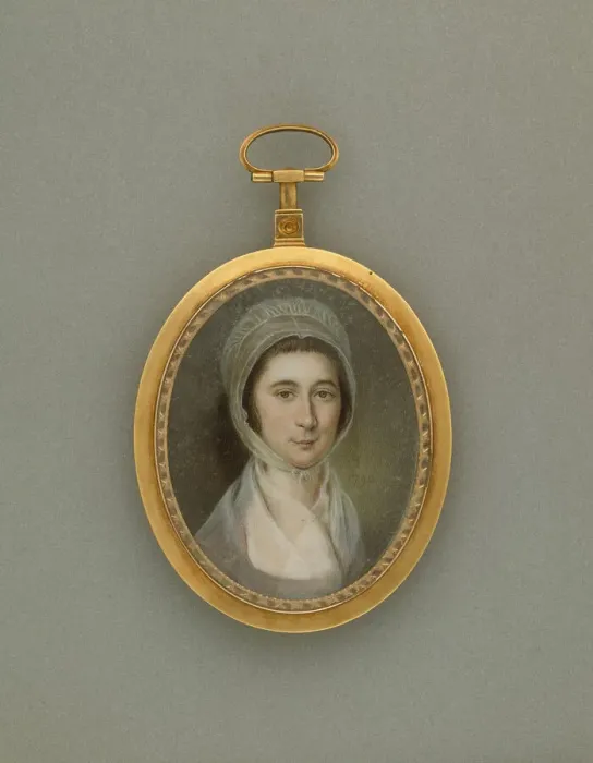 Framed Print : Mary (Polly) Lawton Bringhurst, 1790. Creator: James Peale Framed Print : Mary (Polly) Lawton Bringhurst, 1790. Creator: James Peale