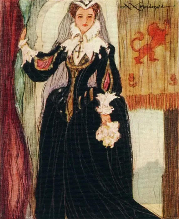 Framed Print : Mary, Queen of Scots, (1542-1587), 1937. Artist: Alexander K MacDonald Framed Print : Mary, Queen of Scots, (1542-1587), 1937. Artist: Alexander K MacDonald